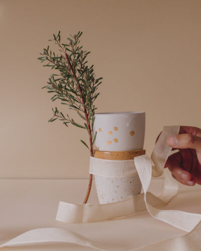 Becher Gold Konfetti