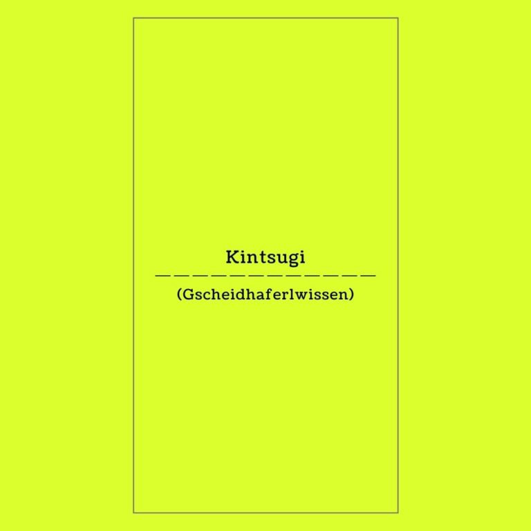 Mehr über den Artikel erfahren Kintsugi